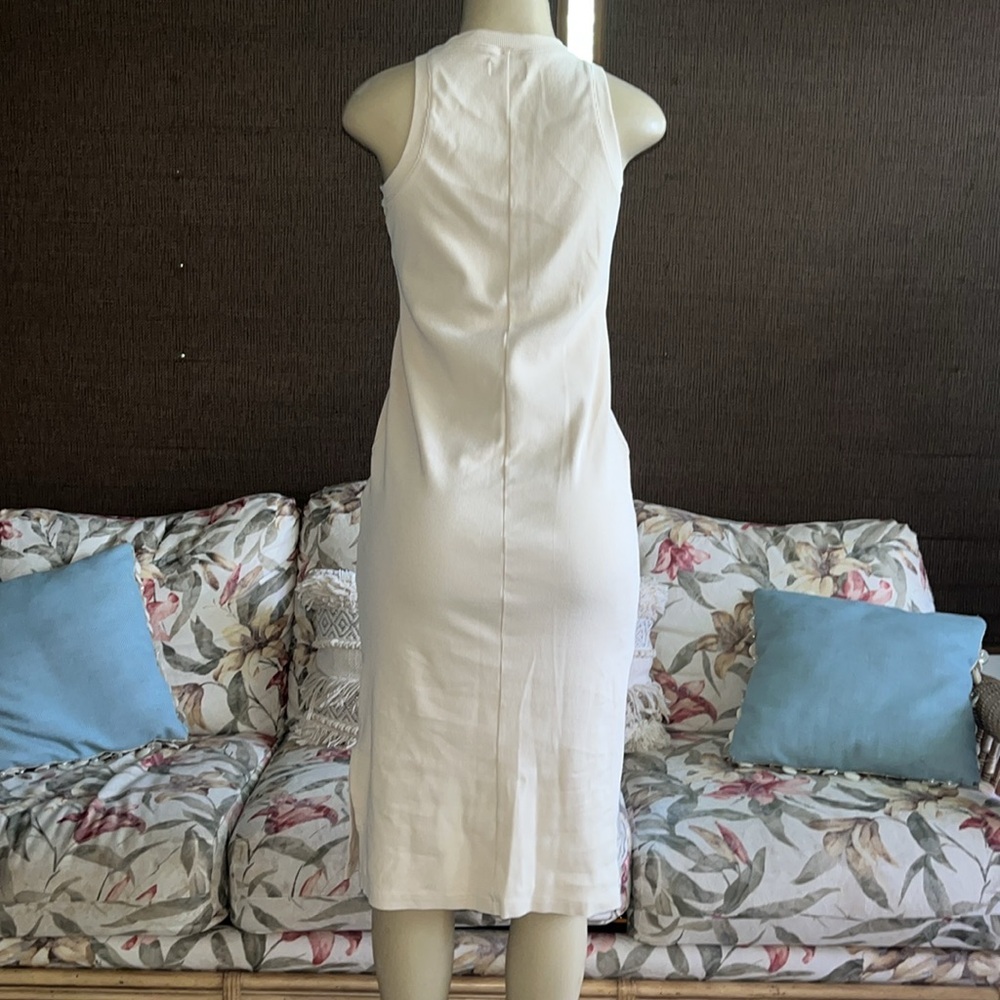 Nordstrom Stretch Cotton Ribbed Tank Dress - Picture 8 of 13